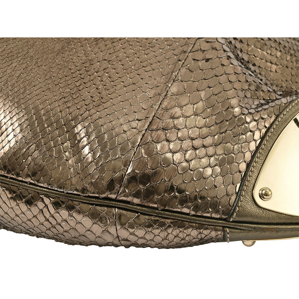 Gucci Python Metallic Snake 2way One Shoulder Bag… - image 3